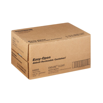 Ensure® Clear Therapeutic Nutrition Oral Supplement Mixed Berry Flavor Liquid 8 oz. Reclosable Carton (1048228_CS)