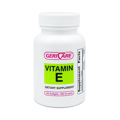Geri-Care® Vitamin Supplement Vitamin E 400 IU Strength Softgel 100 per Bottle (742181_CS)