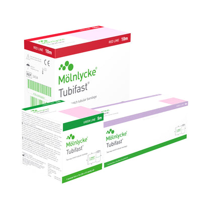 Tubifast® 2 Way Stretch™ Tubular Retainer Dressing Viscose / Polyamide / Elastane 1-1/2 Inch X 11 Yard Small Red Small Limbs NonSterile (352486_BX)