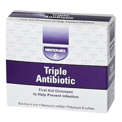 Water Jel® First Aid Antibiotic Bacitracin / Neomycin / Polymyxin B Ointment 0.9 Gram Individual Packet (769307_CS)