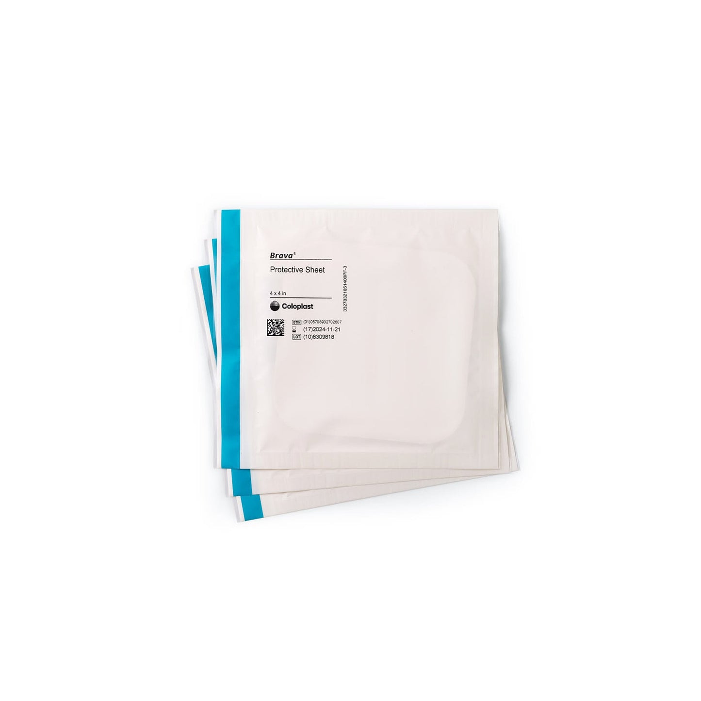 Brava™ Stoma Skin Protective Sheet 4 X 4 Inch (801860_BX)
