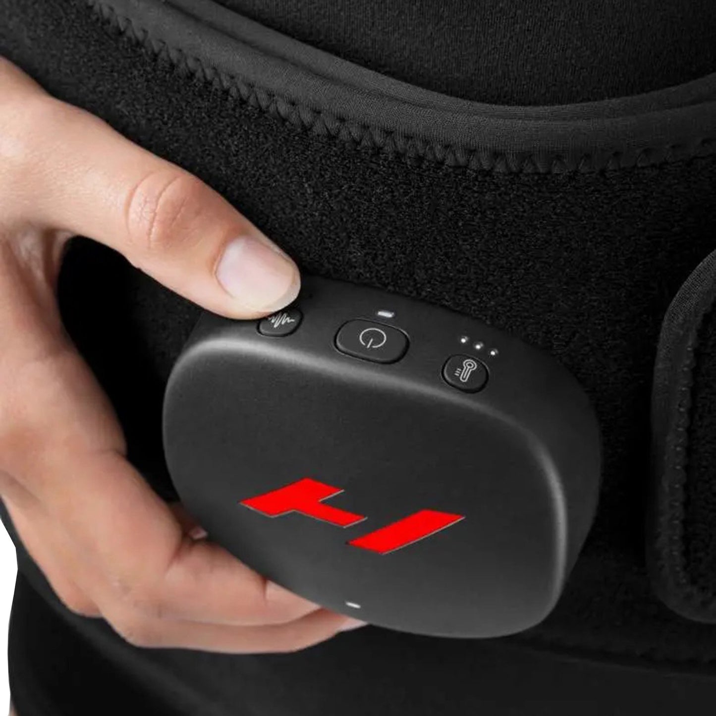 Hyperice Venom 2 Heat and Massage Therapy Wrap Back One Size Fits Most Neoprene / Silicone Reusable (1235903_EA)