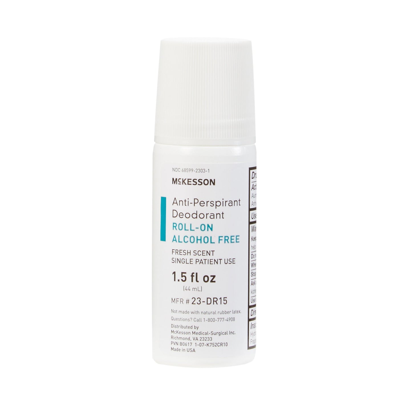 McKesson Antiperspirant / Deodorant Roll-On 1.5 oz. Fresh Scent (493425_CS)