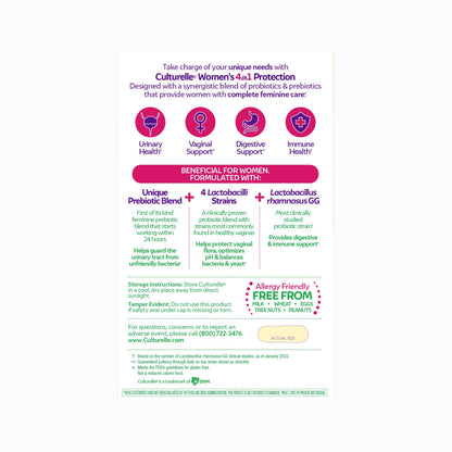 Culturelle® Probiotic Dietary Supplement 30 per Box Capsule (1268958_BX)