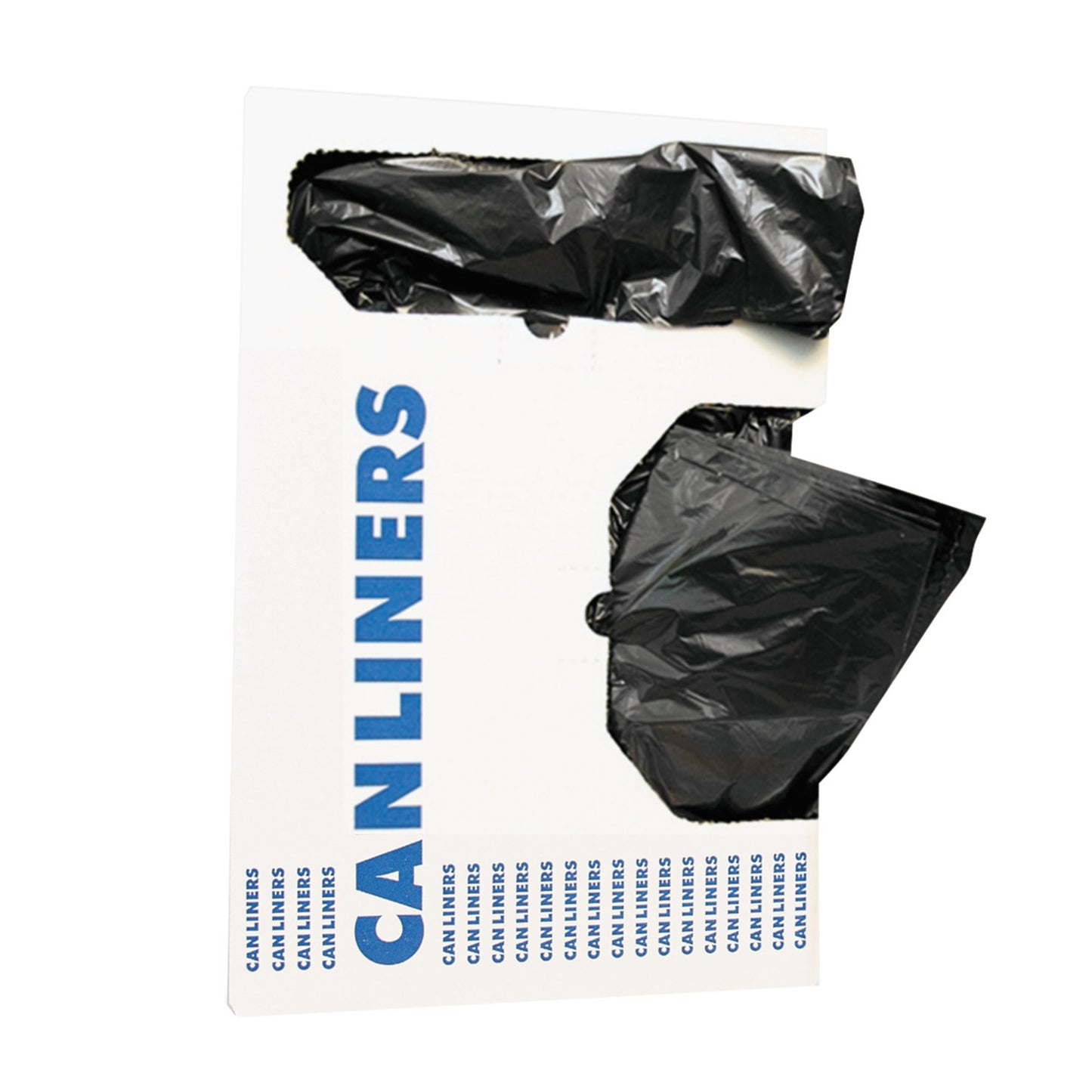 Heritage™ X-Liner™ Trash Bag 45 gal. Black Reprocessed Resin 2 mil 40 X 46 Inch Star Seal Bottom Flat Pack (285719_CS)