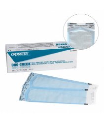 Duo-Check® Sterilization Pouch Ethylene Oxide (EO) Gas / Steam 3-1/2 X 5-1/4 Inch Self Seal Paper (993105_BX)