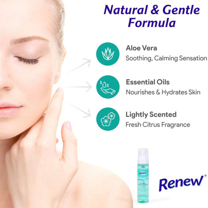 Renew™ Rinse-Free Body Wash Foaming 8 oz. Pump Bottle Citrus Scent (776333_CS)