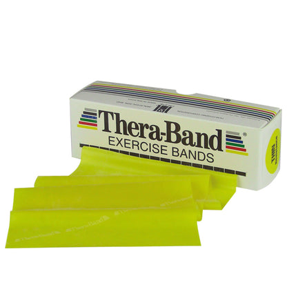 TheraBand® Exercise Resistance Band Yellow 5 Inch X 6 Yard X-Light Resistance (304468_EA)