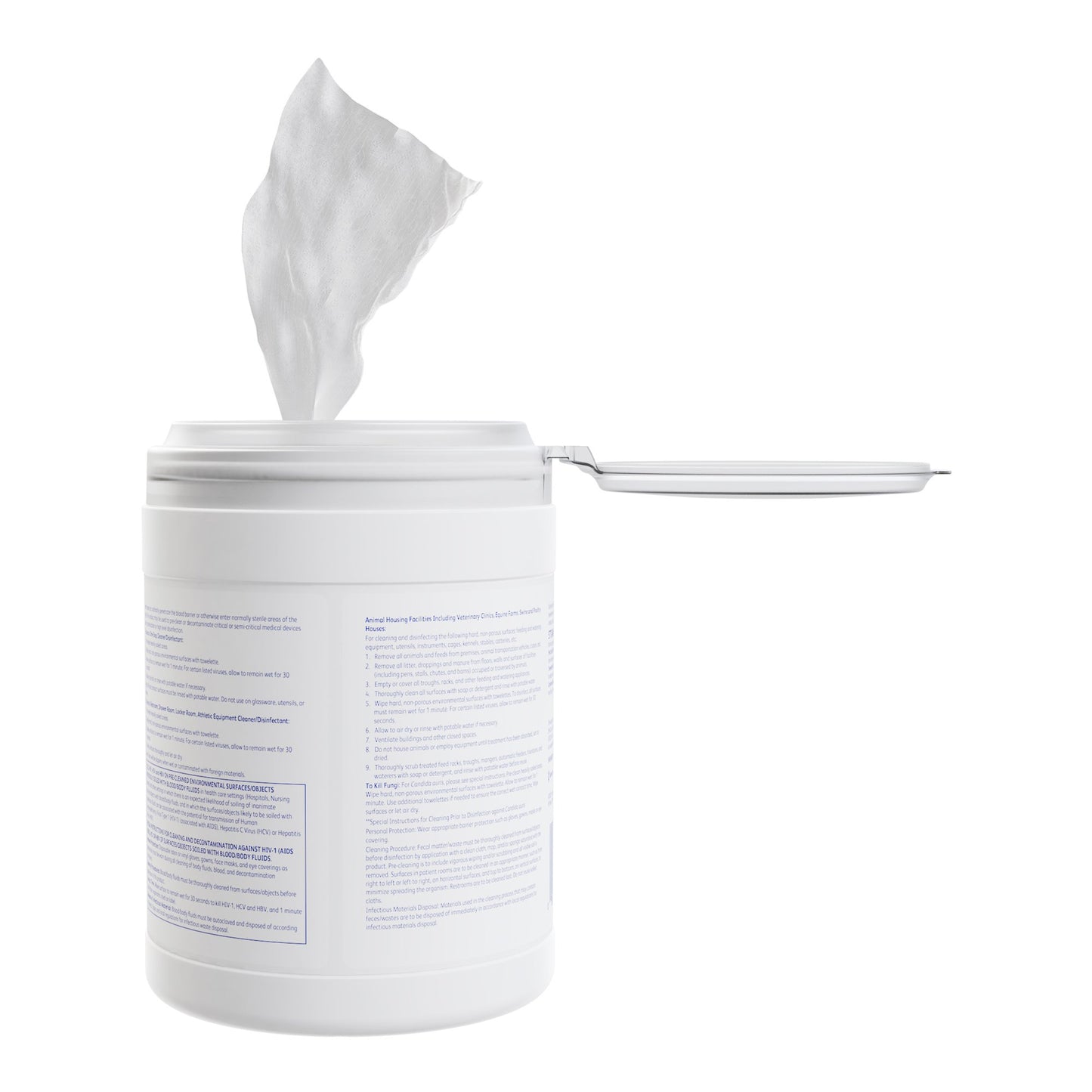 Oxivir® 1 Surface Disinfectant Cleaner Premoistened Broad Spectrum Manual Pull Wipe 160 Count Canister Scented NonSterile (1162531_CS)