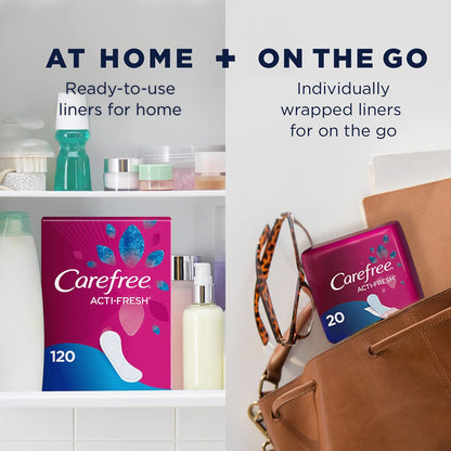 Carefree® actifresh® Panty Liner Thin Light Absorbency (1193244_BG)