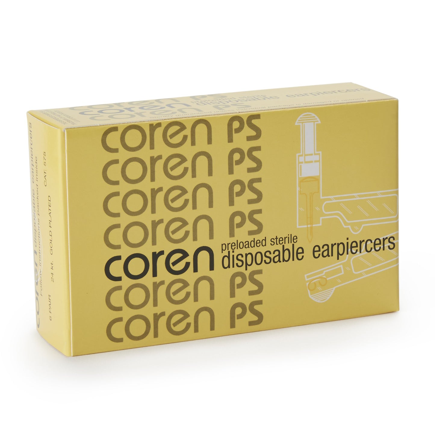 Coren PS Ear Piercer Disposable Blue (542420_BX)