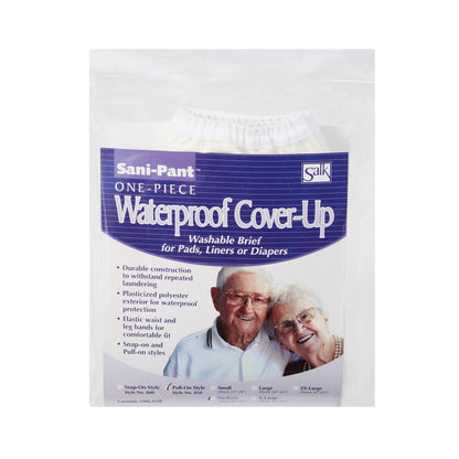 Sani-Pant™ Protective Underwear Unisex Nylon / Plastic Medium Pull On Reusable (583987_EA)