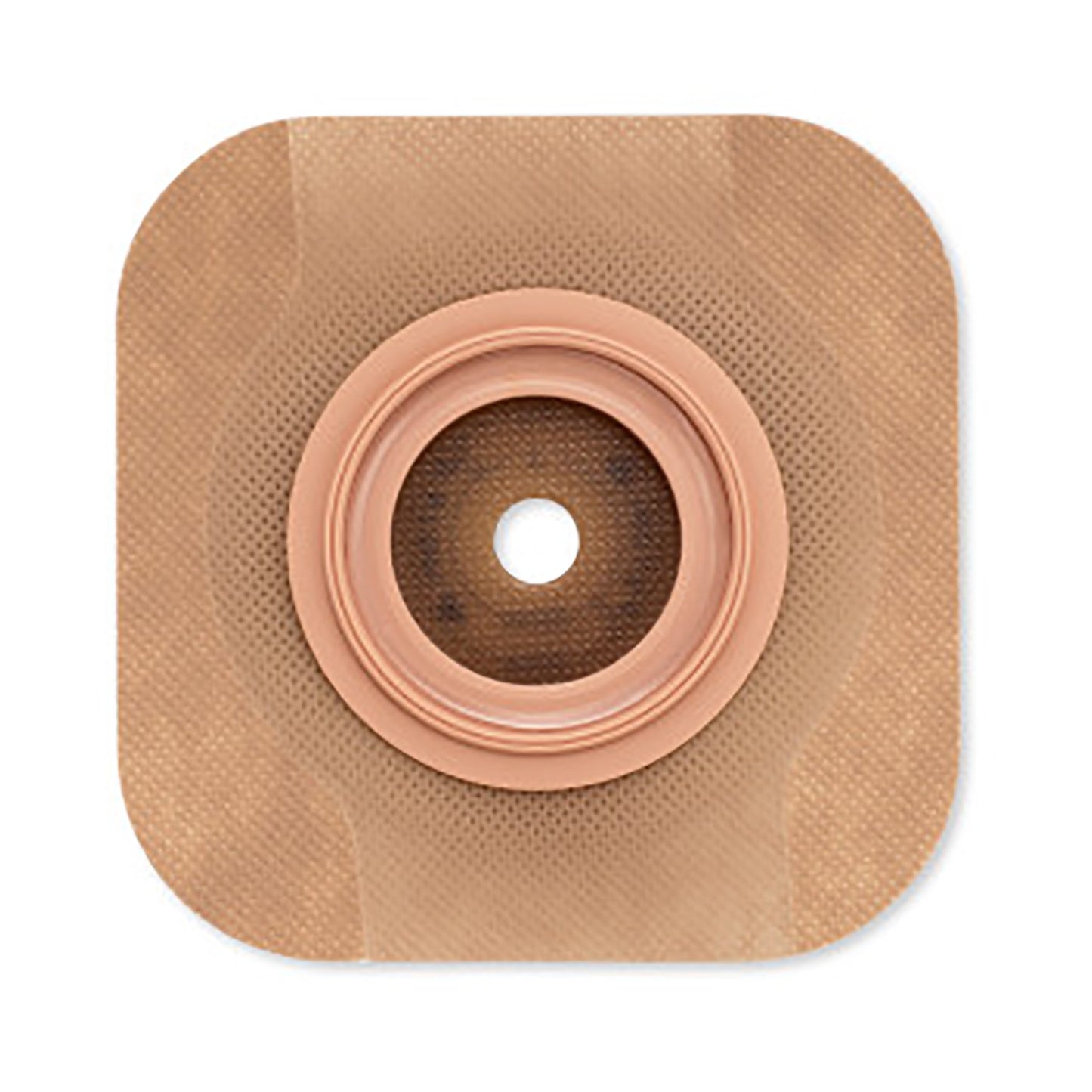 New Image™ CeraPlus™ Ostomy Barrier Trim to Fit, Extended Wear Adhesive Tape Borders 57 mm Flange Red Code System Up to 1-1/2 Inch Opening (970806_BX)
