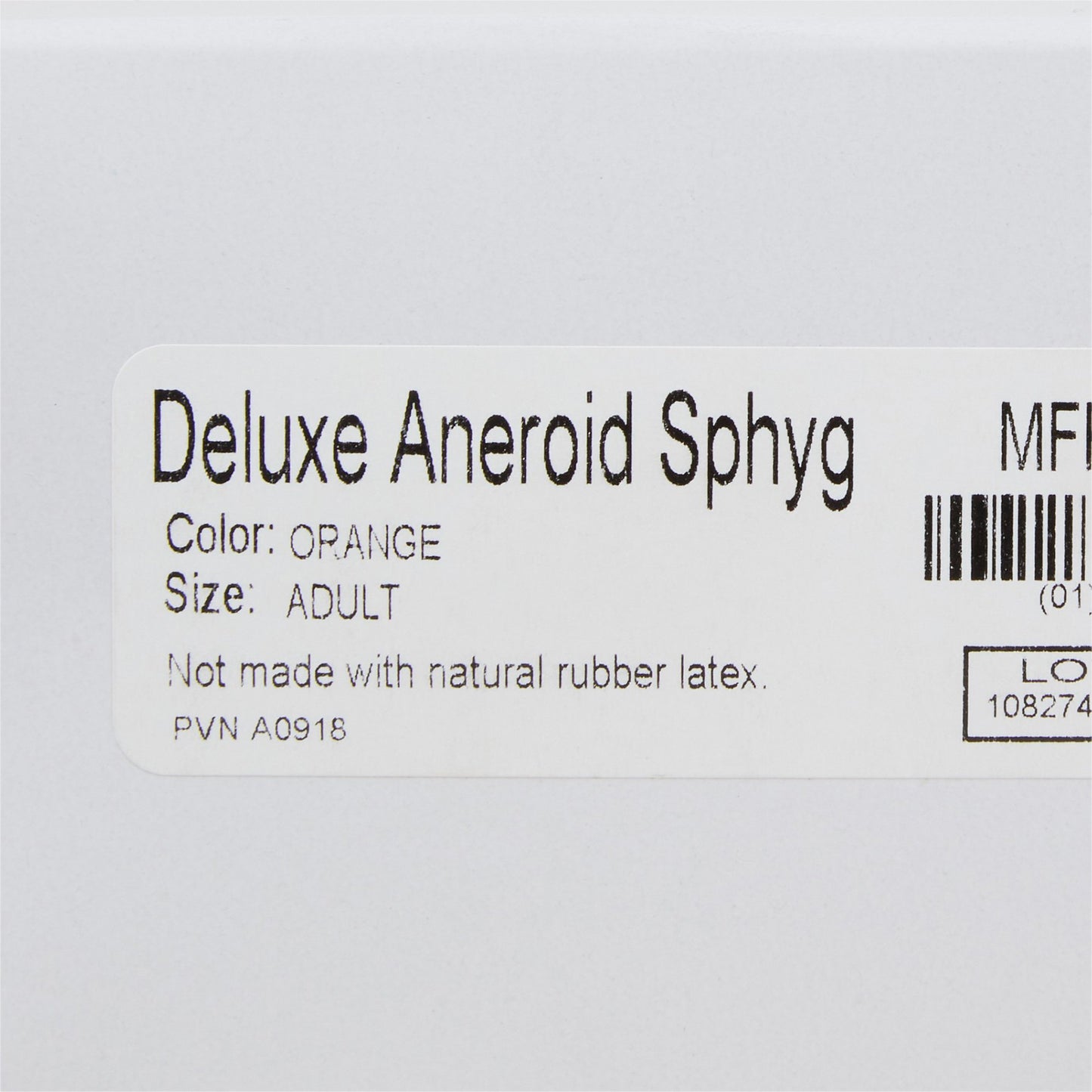 McKesson Deluxe Aneroid Sphygmomanometer Unit Adult Cuff Nylon Cuff 23 - 40 cm Pocket Aneroid (1067606_CS)