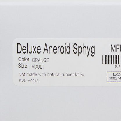 McKesson Deluxe Aneroid Sphygmomanometer Unit Adult Cuff Nylon Cuff 23 - 40 cm Pocket Aneroid (1067606_EA)