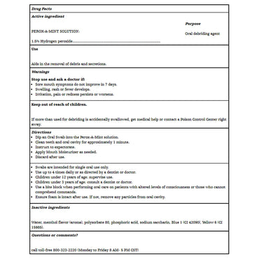 Toothette® Oral Swab Kit NonSterile (144405_CS)