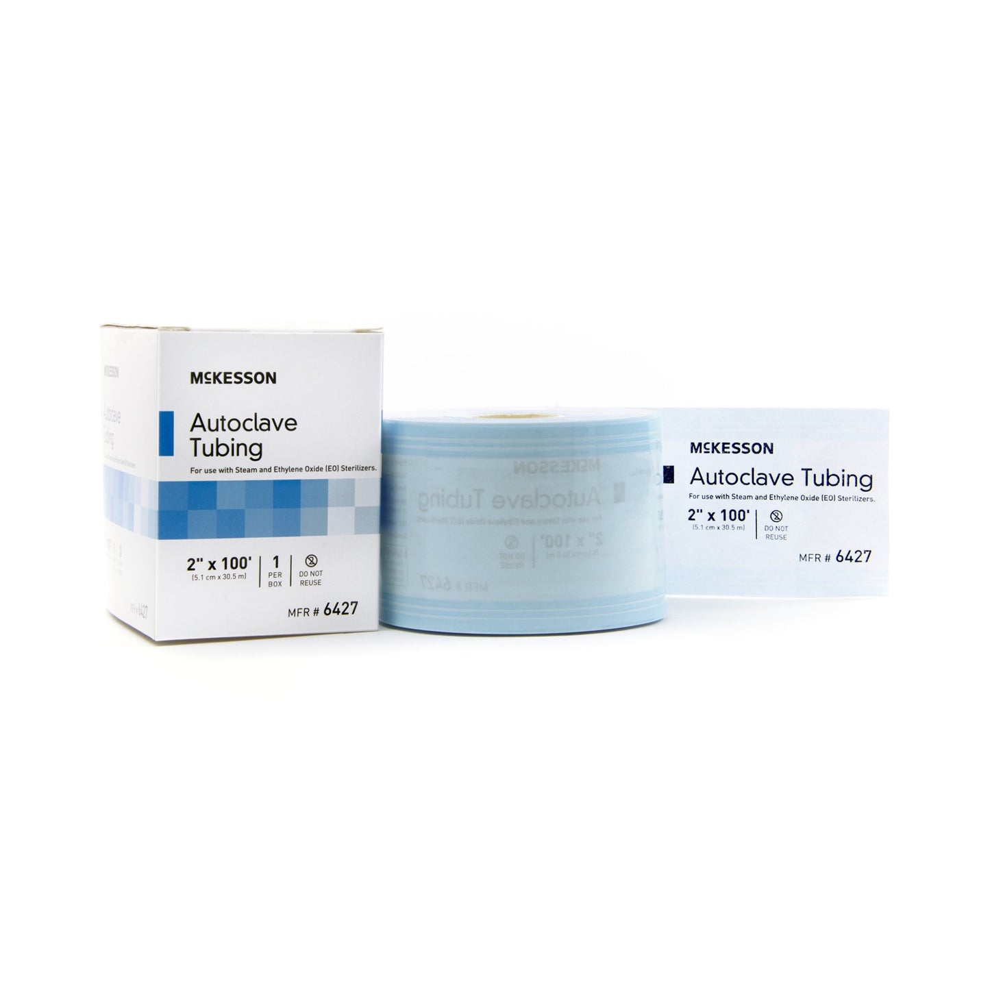 McKesson Sterilization Tubing 2 Inch X 100 Foot (854702_CS)
