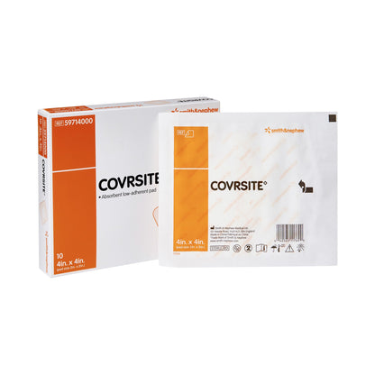 Covrsite Composite Dressing 4 X 4 Inch Square NonSterile Film Backing (363486_BX)