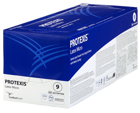 Protexis™ Latex Micro Surgical Glove Size 6 Sterile Latex Standard Cuff Length Smooth Light Brown Not Chemo Approved (807199_BX)