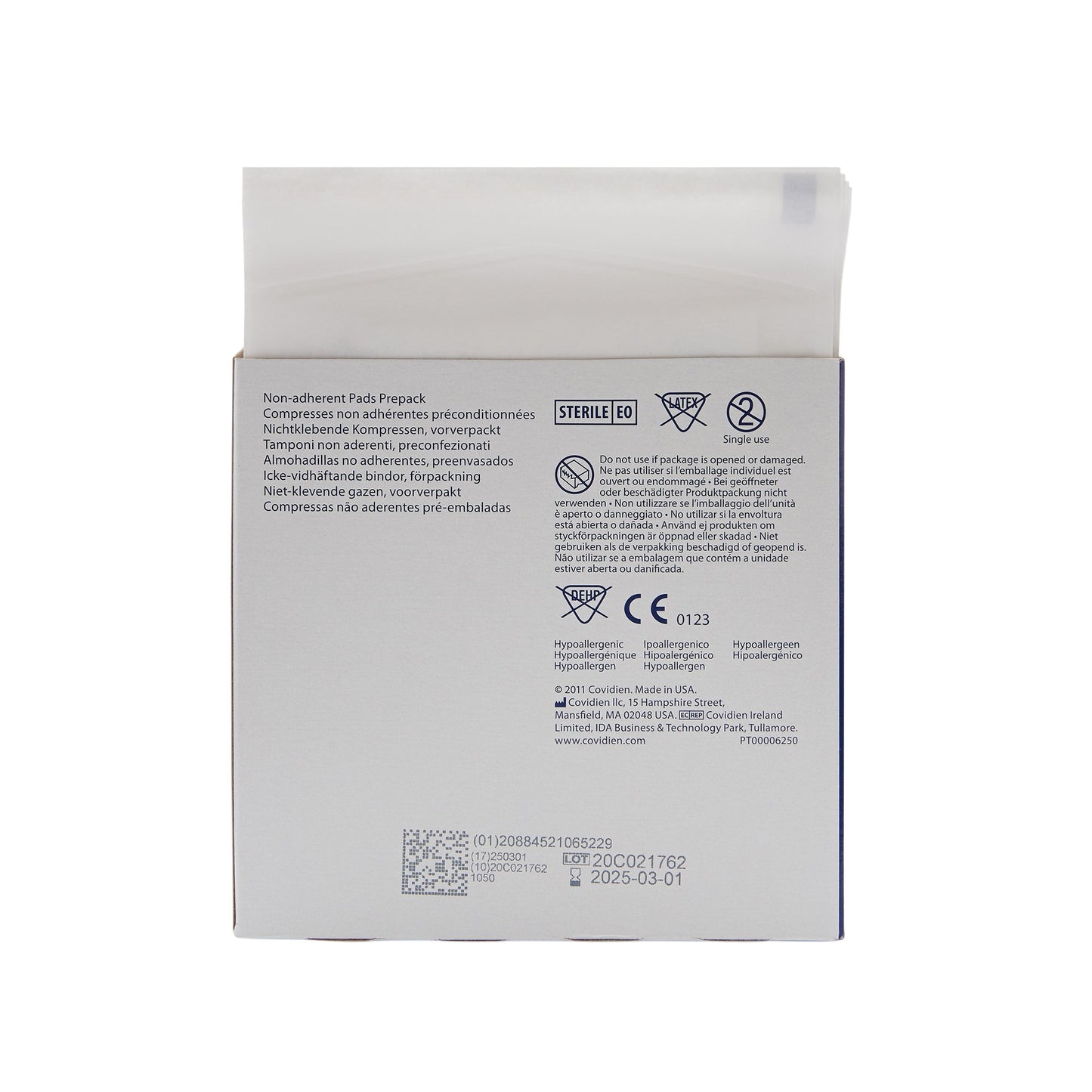 Telfa™ Ouchless Non-Adherent Dressing 3 X 4 Inch Sterile 1 per Pack (9908_CT)