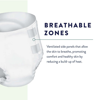 Prevail® Daily Unisex Adult Incontinence Brief Small Disposable Heavy Absorbency (677288_CS)