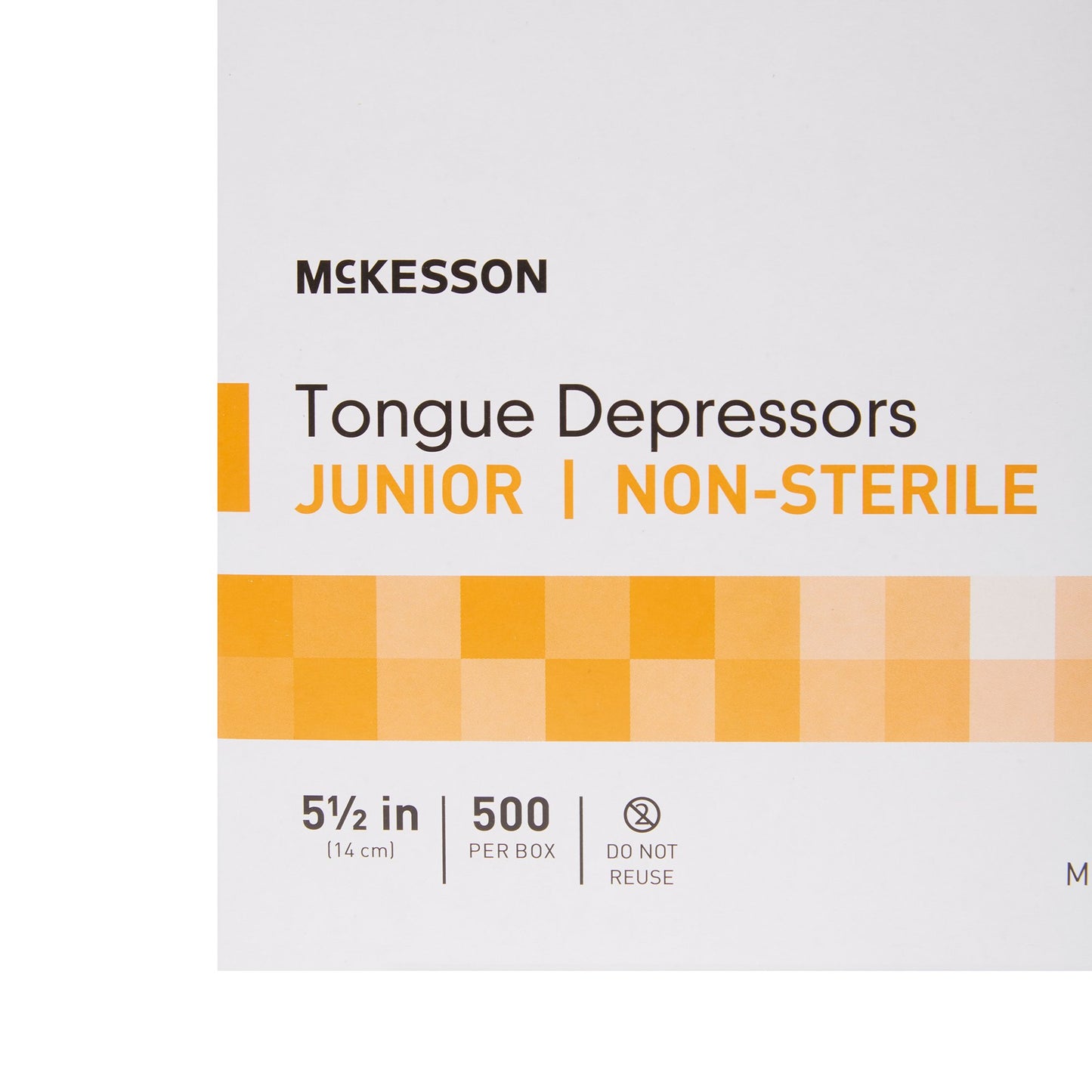 McKesson Tongue Depressor 5-1/2 Inch Length Wood Junior (508717_CS)