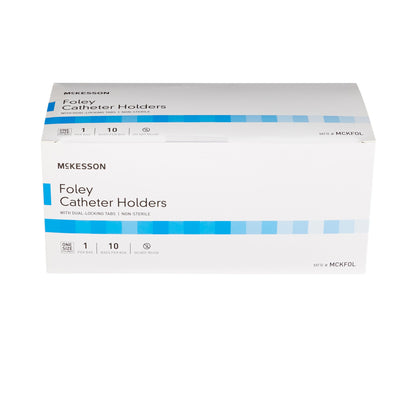 McKesson Leg Strap 2 X 24 Inch Length, Dual-Locking Tabs, Stretch Material, Hook and Loop Closure, Nonsterile (1107740_CS)