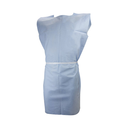 McKesson Patient Exam Gown Child Size Blue Disposable (314442_CS)