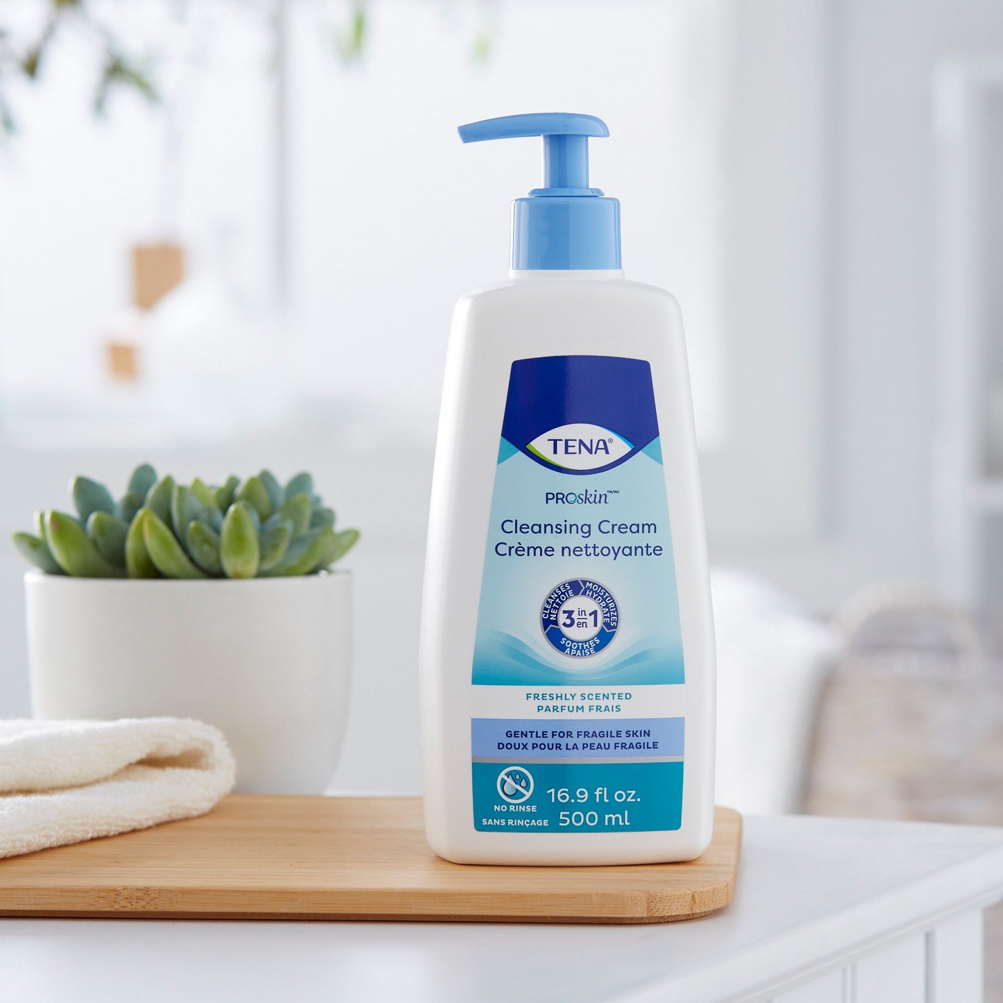 TENA® ProSkin™ Cleansing Cream Rinse-Free Body Wash Cream 16.9 oz. Tube Mild Scent (931629_EA)