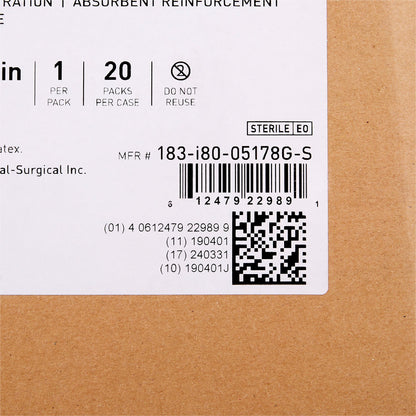 McKesson Surgical Drape Minor Procedure Drape 48 W X 60 L Inch Sterile (1101260_PK)