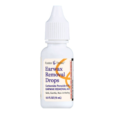 Foster & Thrive™ Ear Wax Remover 0.5 oz. Otic Drops 6.5% Strength Carbamide Peroxide (1244614_EA)