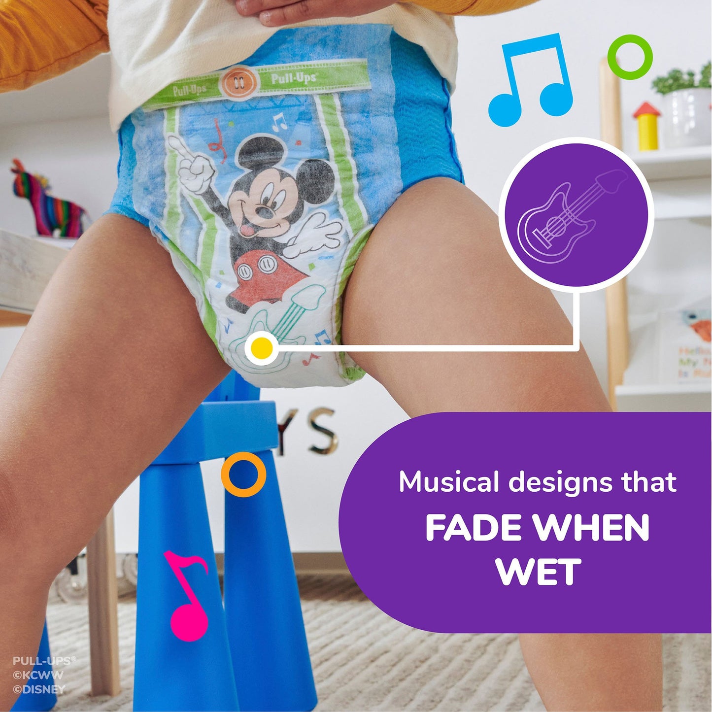 Pull-Ups® Male Toddler Training Pants Size 3T to 4T Disposable Moderate Absorbency (1160320_CS)