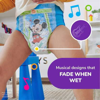 Pull-Ups® Male Toddler Training Pants Size 3T to 4T Disposable Moderate Absorbency (1160320_CS)