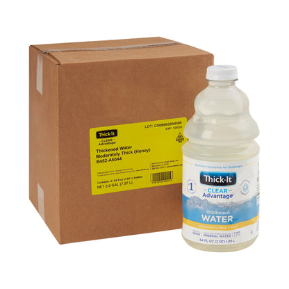Thick-It® Clear Advantage® Thickened Water 64 oz. Bottle Unflavored Liquid IDDSI Level 3 Moderately Thick/Liquidized (742226_CS)
