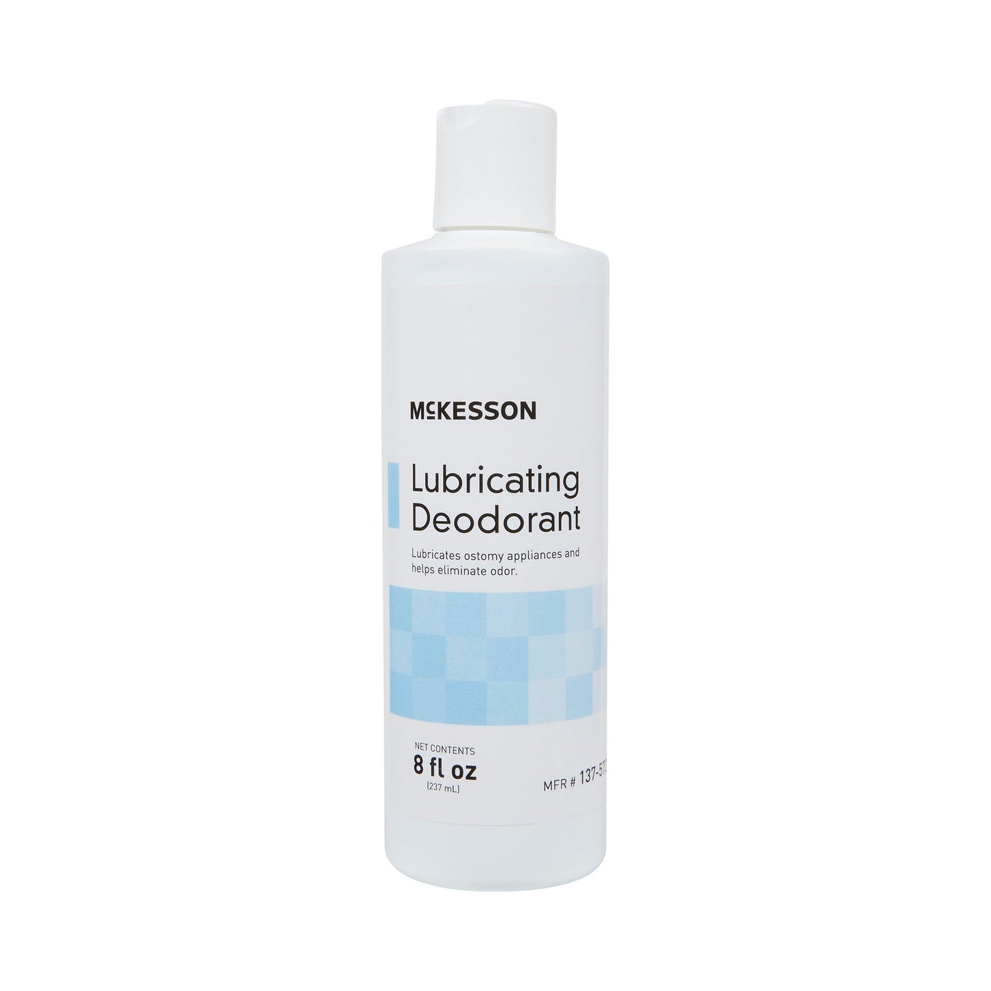 McKesson Lubricating Ostomy Appliance Deodorant Lubricating, 8 oz., Squeeze Bottle, Unscented (1081293_CS)