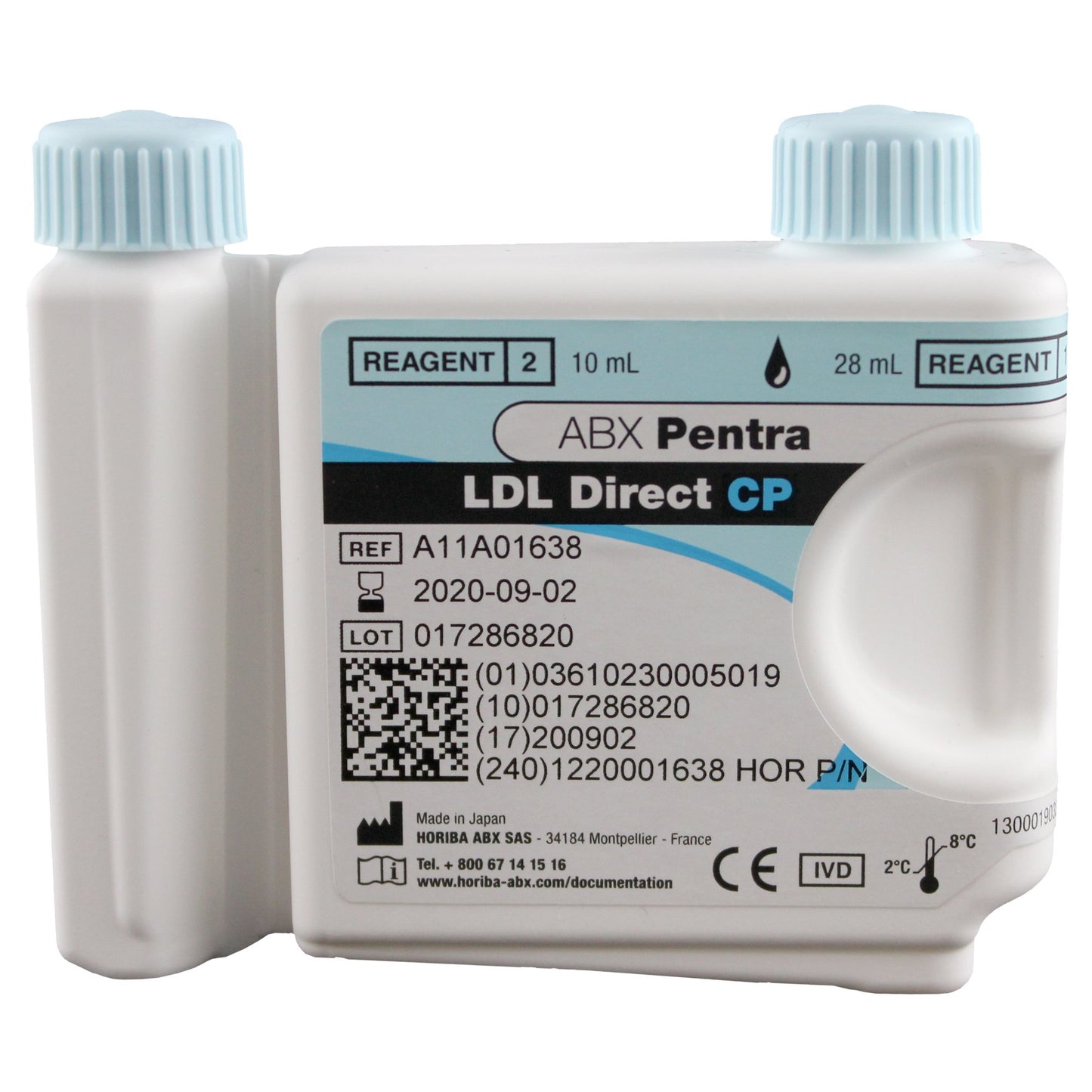 ABX Pentra™ General Chemistry Reagent Direct Low-Density Lipoprotein (LDL) Cholesterol For ABX Pentra 400 Clinical Chemistry Analyzer 100 Tests (721497_EA)