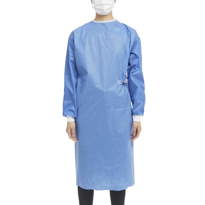 Astound® Non-Reinforced Surgical Gown with Towel Small / Medium Blue Sterile AAMI Level 3 Disposable (273632_EA)