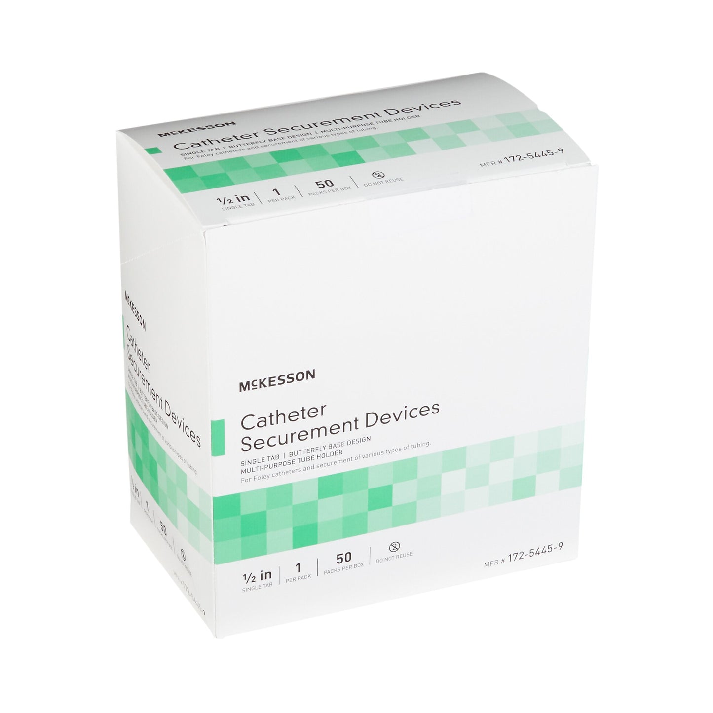 McKesson Catheter Stabilization Device NonSterile, 2.5 Inch Tab (1063193_EA)