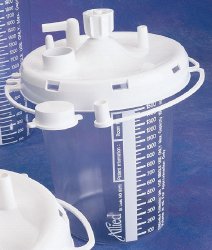 Allied® Suction Canister 1500 mL Snap-On Lid (344588_EA)