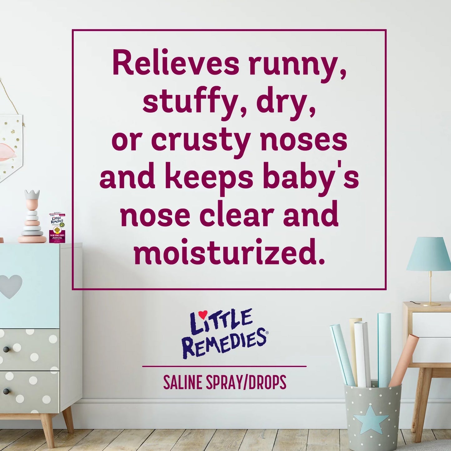 Little Remedies® Saline Nasal Spray 0.65% Strength 1 oz. (1231451_EA)