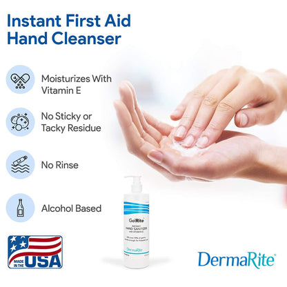 GelRite® Hand Sanitizer 4 oz. Ethyl Alcohol Gel Bottle (576312_EA)