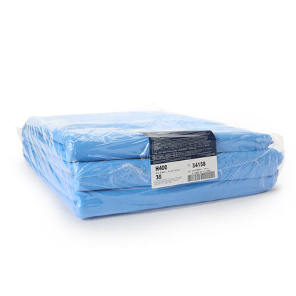 QUICK CHECK* H400 Sterilization Wrap White / Blue 36 X 36 Inch Dual Layer SMS Polypropylene Steam / EO Gas / Hydrogen Peroxide (809429_CS)