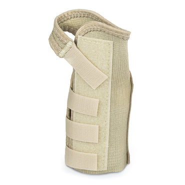 McKesson Wrist Brace Low Profile / Contoured / Wraparound Aluminum / Cotton / Elastic Right Hand Beige X-Large (1159159_EA)