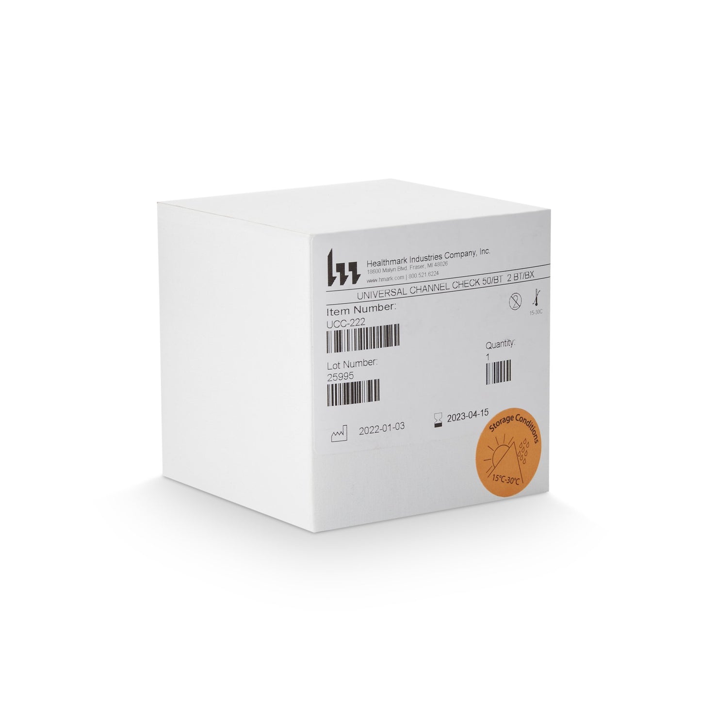 ChannelCheck™ Instrument Cleaning Verification Kit Checks for Blood, Protein, Carbohydrates (1143116_BX)