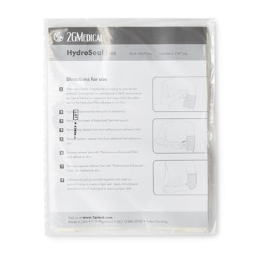 HydroSeal Flex IV Site Barrier Protector 7 X 9 Inch Rectangle NonSterile (1191252_BX)