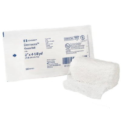 Dermacea™ Fluff Bandage Roll 3 Inch X 4-1/8 Yard 3-Ply Sterile 1 per Pouch (529112_CS)