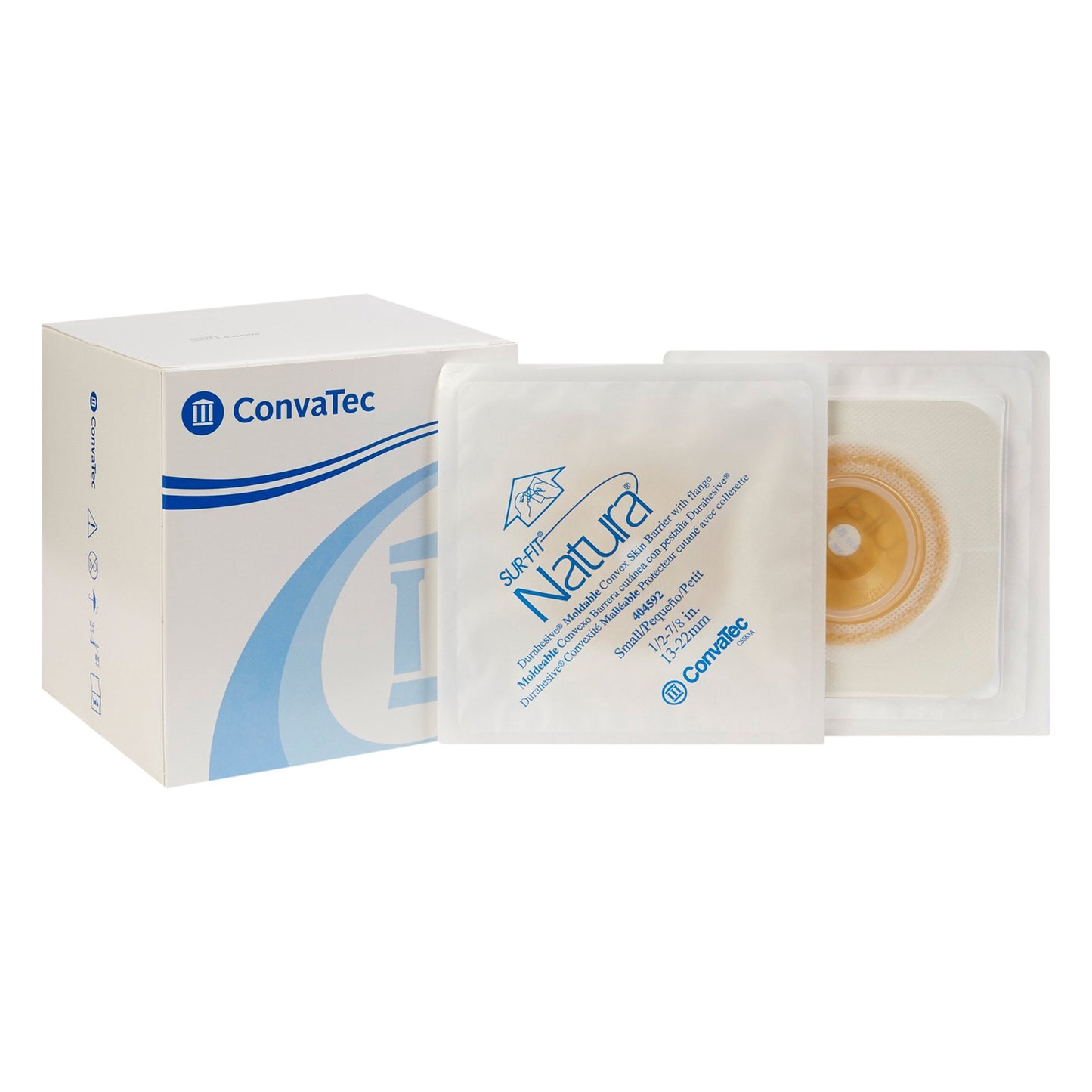 Sur-Fit Natura® Durahesive® Ostomy Barrier Moldable, Extended Wear Acrylic Tape 45 mm Flange Sur-Fit Natura® System 1/2 to 7/8 Inch Opening (461893_EA)