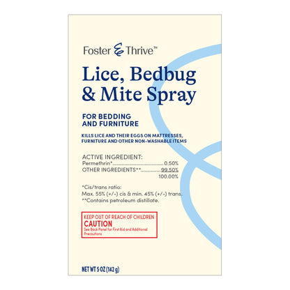 Foster & Thrive™ Lice Treatment for Durable Goods Aerosol Spray Liquid 5 oz. Can NonSterile (1238972_EA)