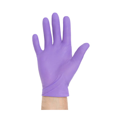 Purple Nitrile-Xtra™ Exam Glove X-Large Sterile Pair Nitrile Extended Cuff Length Textured Fingertips Purple Chemo Tested (1042400_CS)