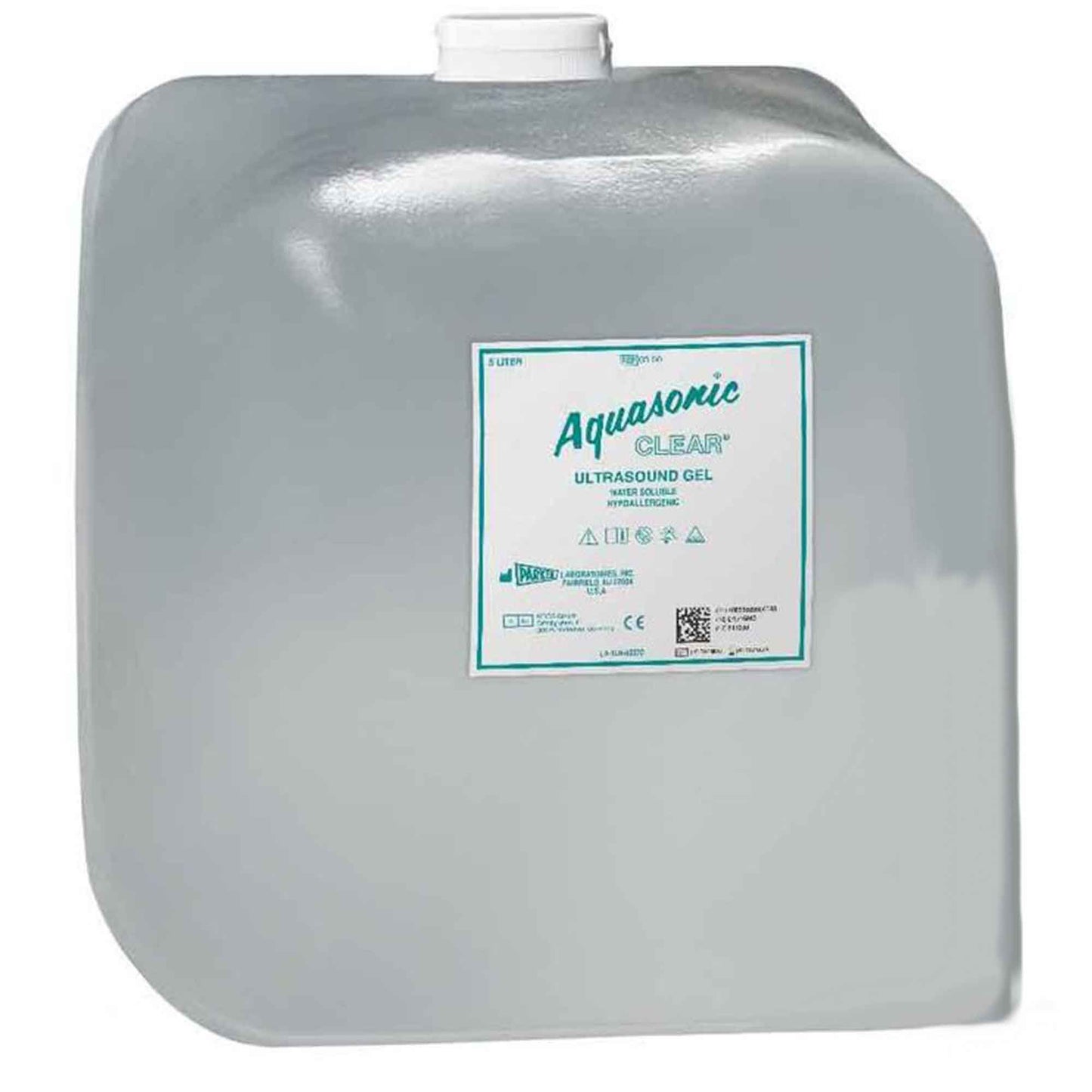 Aquasonic Clear® Ultrasound Gel High Viscosity 5 Liter Jug NonSterile (227103_CS)